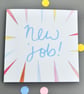 New Job Card with starburst design - Image 1