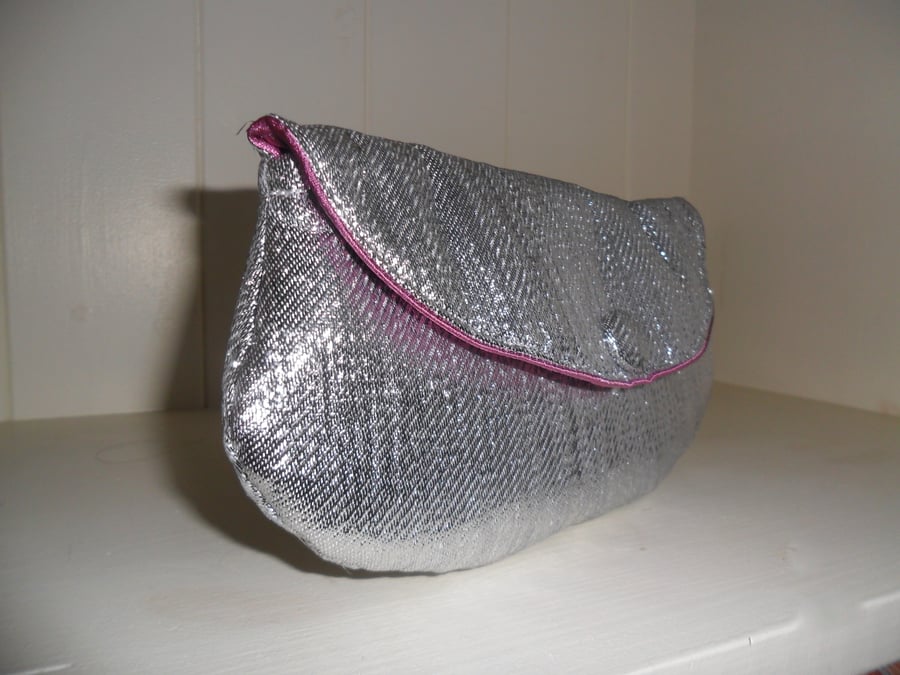  Silver Make-up Purse