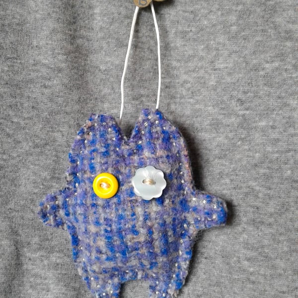Odd Bod, a 3" bear to hang up and make you smile.