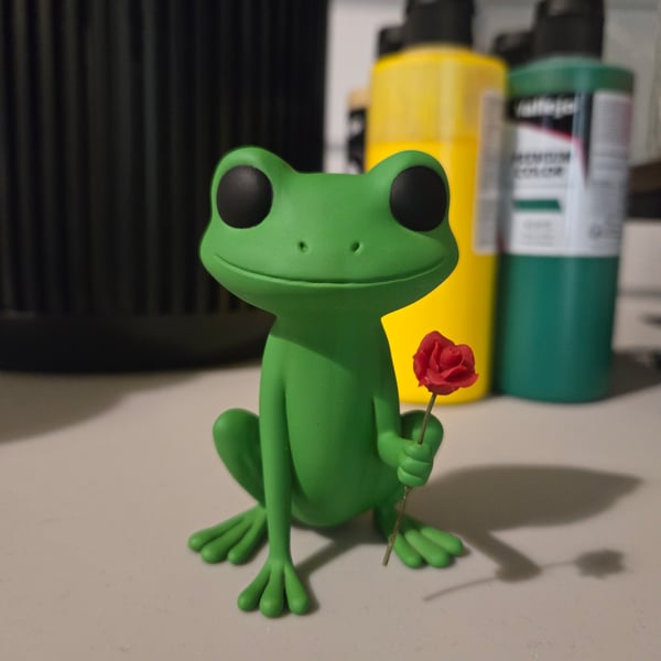 Valentines Frog
