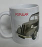 popular ceramic mug classic f rd popular side valve anglia black - Image 1