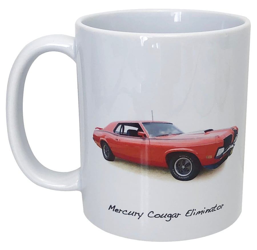 Mercury Cougar Eliminator 1970 - 11oz Ceramic Mug - 