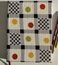 Summer Seconds Handmade A5 Book with Gingham & Spot 1950's Vintage Fabric - Image 2