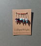 Five recycled jewellery stitch markers - Image 3