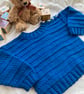 Hand knitted ‘Jack’ Baby Boy’s Jumper (9-12 months) - Image 1