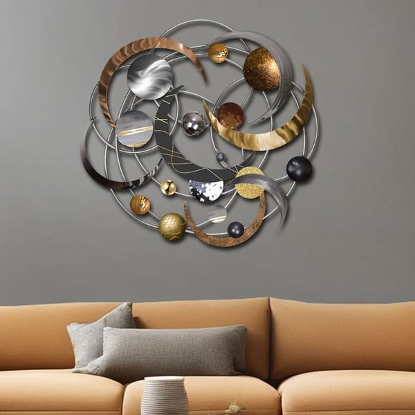 Infinite Abstract Stainless Steel Wall Art
