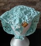 Crochet Flower Bandana - Mint Green - Image 4