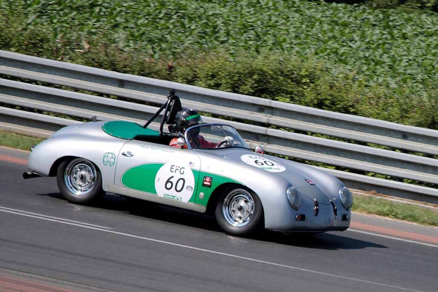 Porsche 356 A Speedster Sports Car Le Mans Classic 2018 Photograph Print