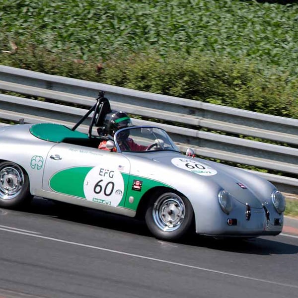 Porsche 356 A Speedster Sports Car Le Mans Classic 2018 Photograph Print
