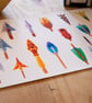Arrows Watercolour Print - Image 5