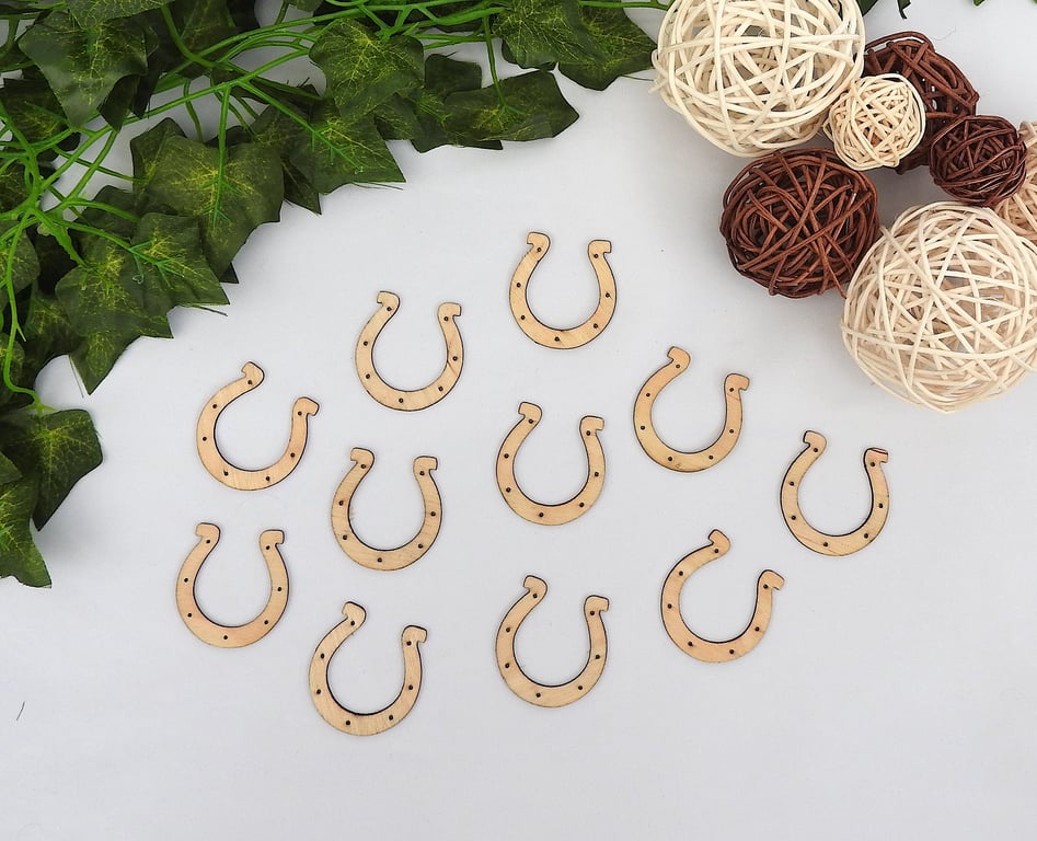 Wedding Table Confetti - Lucky Horseshoe