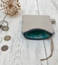 Harris Tweed and Scottish Linen Coin Purse, Credit Card Purse - Image 3