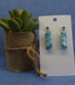 Short Striped Earrings - Image 1