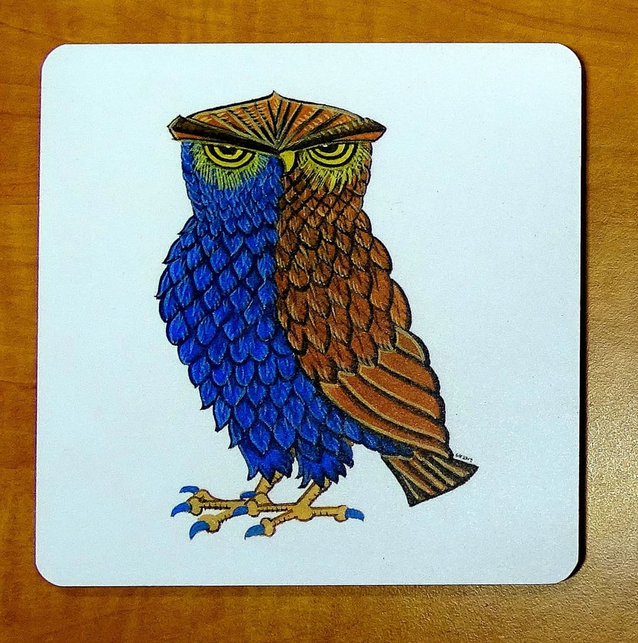 Owl coaster bird coaster