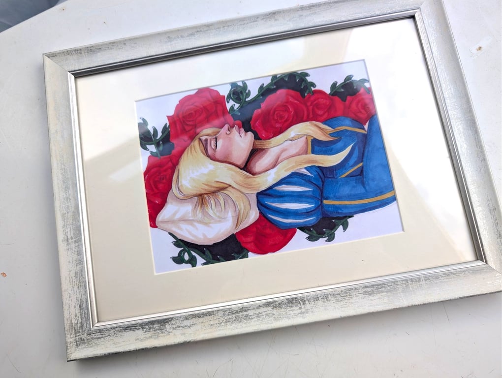 21x15cm Print - Rose Reverie