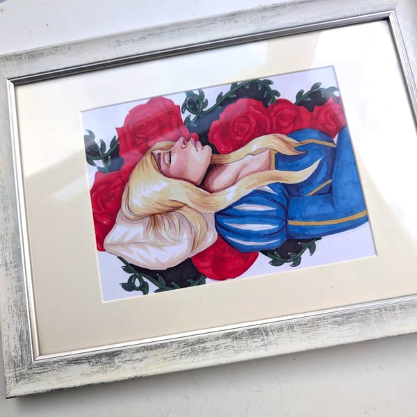 21x15cm Print - Rose Reverie