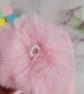 Pink Crochet Mum and Baby Matching Hats, Faux Fur Pom Beanie Set - Image 8