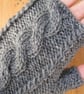 Merino Blend Wrist Warmers Fingerless Goves - Image 2