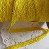 4 Metres Yellow Braid
