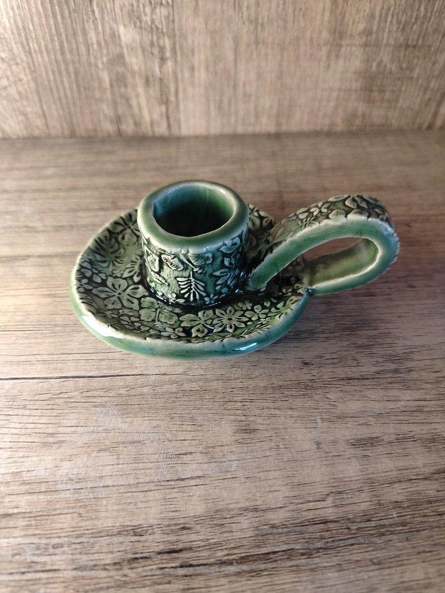 Floral Candle Holder