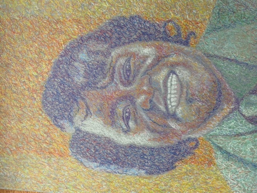 A portrait of James Brown