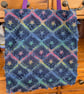 Decorative Denim Star Tote Bag  - Image 1