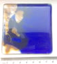 Fused Glass Marbled Tile or Coaster - Image 1