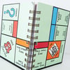 Small Monopoly Organiser Notebook 