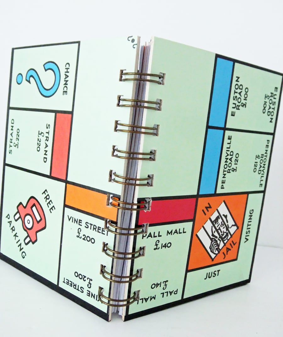 Small Monopoly Organiser Notebook 