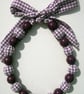 ~Violet Drops Necklace (Different purple beads now in use)~