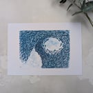 Shoal of Fish Print, School of Fish Art - End of Line Print