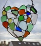 Sea glass mosaic suncatcher  - Image 5