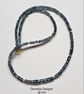 AA Grade Green Kyanite Gold Vermeil Necklace  - Image 4