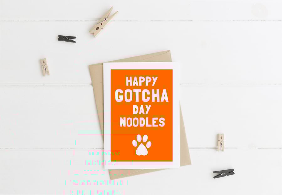 Happy Gotcha Day Card