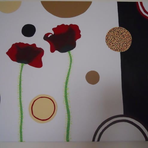 Poppies & Circles