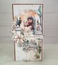 Handmade Nativity Christmas Card (114) Merry Christmas - Luxury Christmas Card.