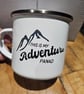 Enamel Hiking mug, Adventure Mug, Welsh Mountain Mug, Mwg Cymraeg, Hiker Gift - Image 6