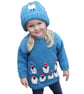 Christmas Sheep Sweater and Hat Digital Knitting Pattern - Image 1