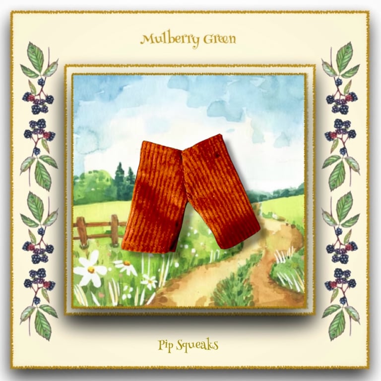 Pip Squeaks Chestnut  Brown Corduroy Trousers