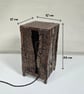 Soft Glow Tree Bark Bedside lamp - Image 4