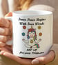 Funny Sweary Unicorn Mug – “Inner Peace Begins With Four Words Not My