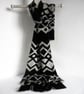 LIMITED EDITION SILK VISCOSE DEVORE VELVET SCARF
