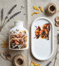 Highland Cow Gift Set   Vase and Trinket Dish Sunflower Highland Calf  - Image 5