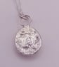 Sterling Silver Pebble Pendant. - Image 3