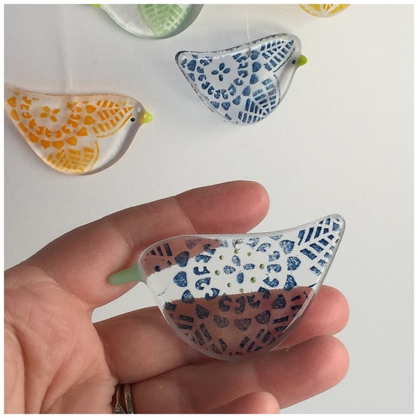 small lace hanging bird decoration