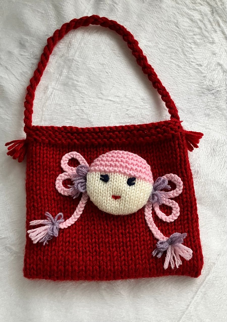 Hand-knitted Children’s Handbag