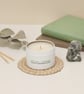 Lime, Basil and mandarin - Tin candle, fresh and fruity scent  - Image 2
