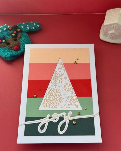 Triangle Christmas card collection