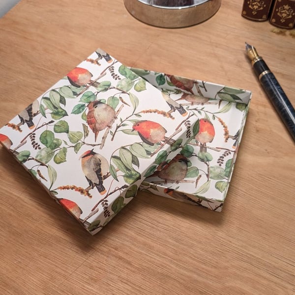 Ultra-thin Gift Box - Garden Beauty 'Robins and Friends'