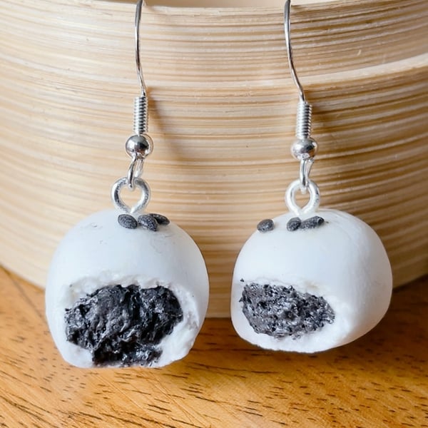 Sesame Bun Earrings